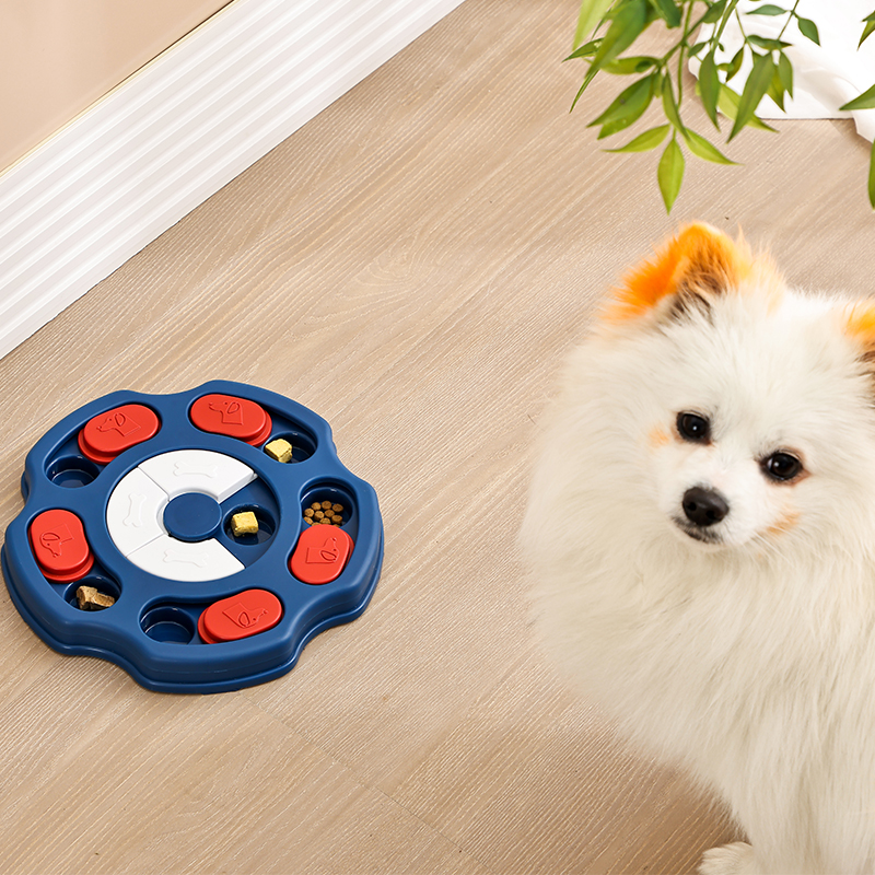 Интерактивная игрушка-головоломка-кормушка для кошек и собак
